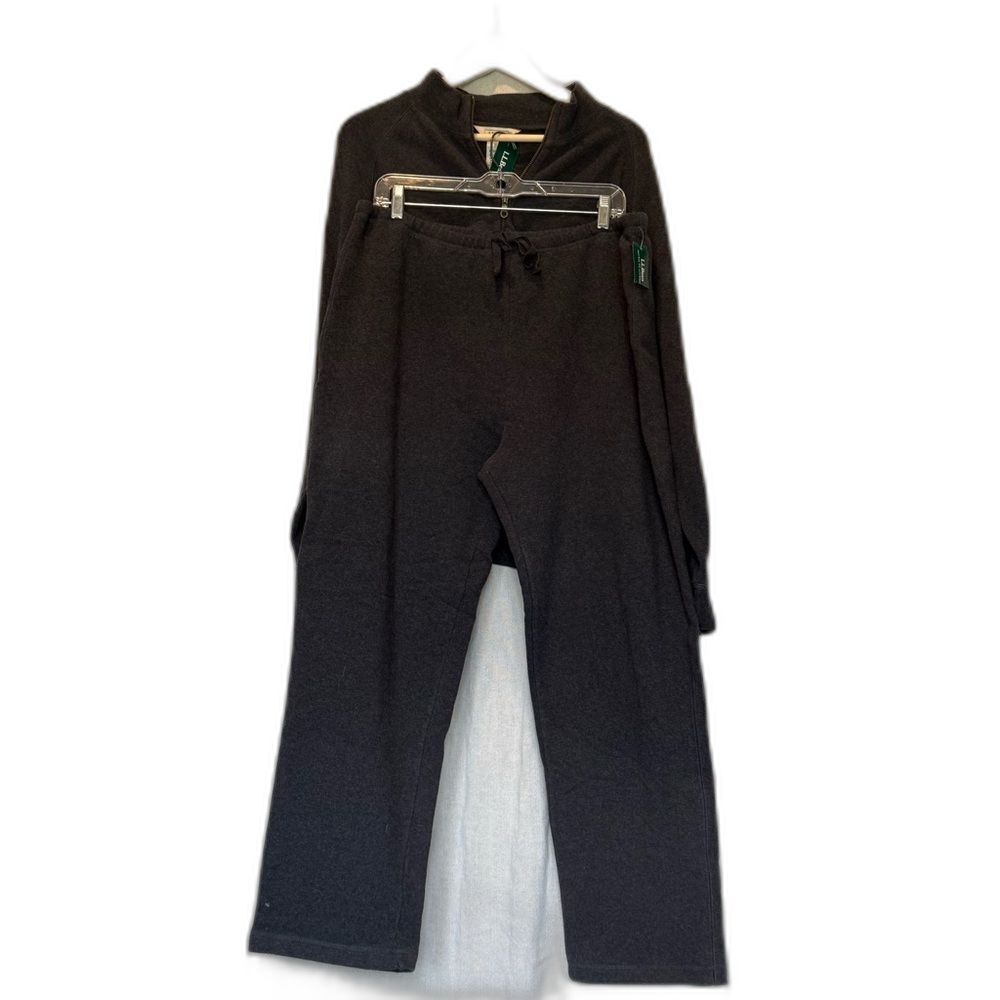 L.L. Bean Women's Black Lounge Set